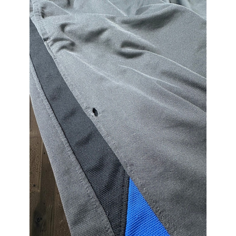 Nike Basketball Shorts Men XXL Black Blue Dri-Fit Athletic Gym Training Workout - Picture 5 of 6
